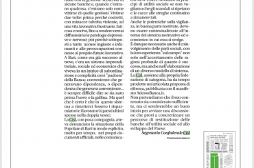 Commissione Banche: lavori su riforma del sistema bancario