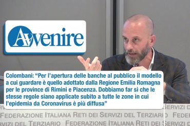Coronavirus, Colombani, subito il modello Rimini-Piacenza nelle zone più colpite