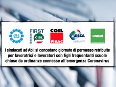 Lettera Unitaria Ad ABI Per Emergenza Covid-19