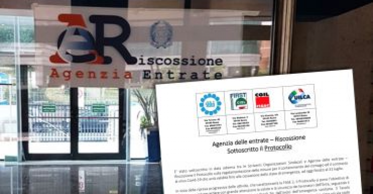 Riscossione, AdeR, sottoscritto il protocollo per fase 2