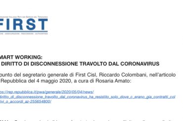 Smart Working: diritto a connessione travolto da coronavirus