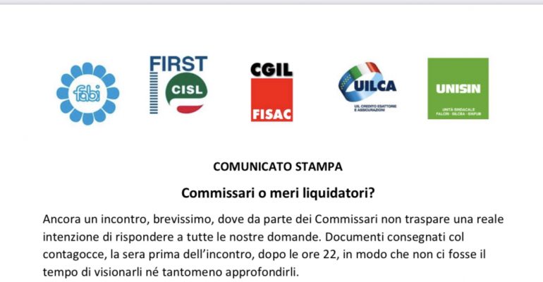 Banca Popolare di Bari: Commissari o meri Liquidatori ?