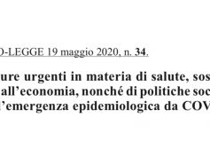 Decreto Rilancio: il testo integrale