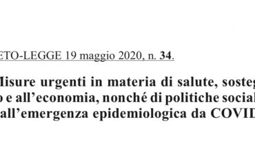 Decreto Rilancio: il testo integrale