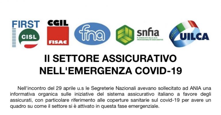 Il settore assicurativo nell’emergenza covid-19