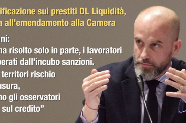 Banche, bene l’autocertificazione ma serve lo scudo penale per i lavoratori