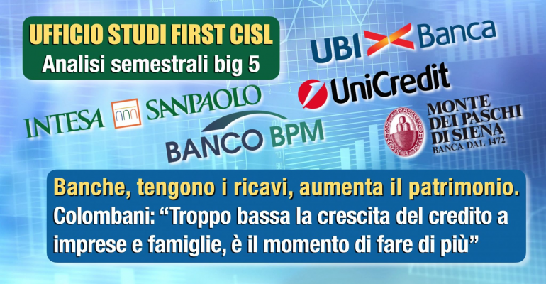 Big 5, banche resilienti, la pandemia graffia ma non morde