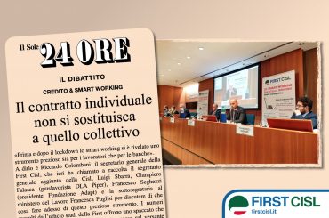 Smart working, Sole 24 ore, contratto individuale non sostituisca quello collettivo