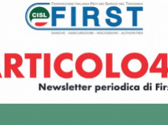 ARTICOLO47, la newsletter di First Cisl