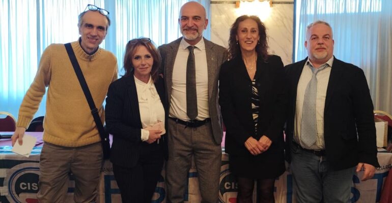 Congresso First Cisl Abruzzo Molise: Mauro Cirilli eletto segretario generale. Con lui Lombardi, Di Eugenio, Faccia e Ottombrini