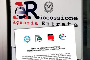 Riscossione tributi, mobilitazione per il fondo pensione degli esattoriali