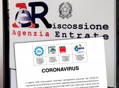 Coronavirus, Riscossione, comunicato unitario delle segreterie nazionali