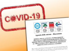 Coronavirus, AdeR, ripresa attività di riscossione, siglato accordo anticovid