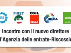 Incontro con il nuovo direttore dell’Agenzia delle entrate-Riscossione