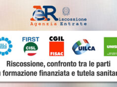 Riscossione, confronto tra le parti su formazione finanziata e tutela sanitaria