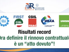 Agenzia delle entrate-Riscossione: risultati record, ora definire il rinnovo contrattuale è un “atto dovuto”!
