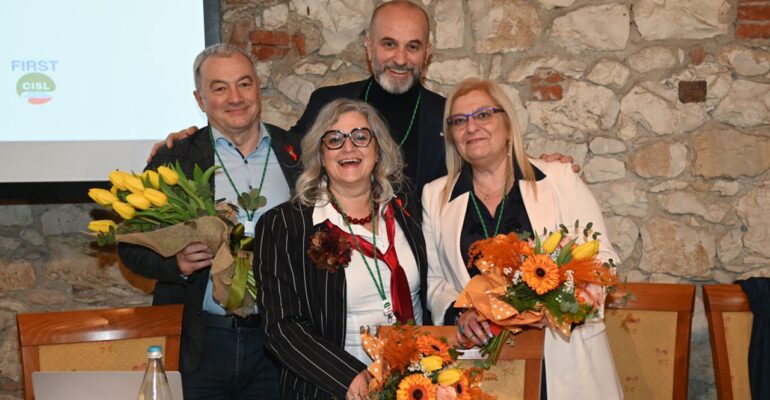 3° Congresso First Cisl Alto Adige Trentino Veneto, Rosaria Di Martino riconfermata segretaria. In segreteria Magarotto e Innocenti