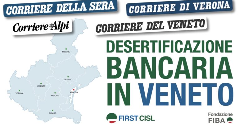 Desertificazione bancaria in Veneto, Di Martino sulla stampa: colpisce soprattutto anziani e piccole imprese