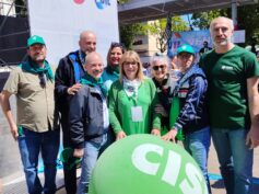 First Cisl Alto Adige Trentino Veneto presente al comizio di Marghera per la Festa dei Lavoratori