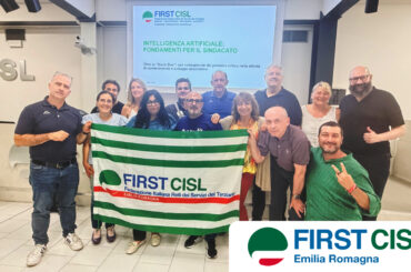 Il percorso formativo di First Cisl Emilia Romagna sulla consapevolezza dell’utilizzo dell’AI fa tappa nel territorio di First Cisl Ambofe