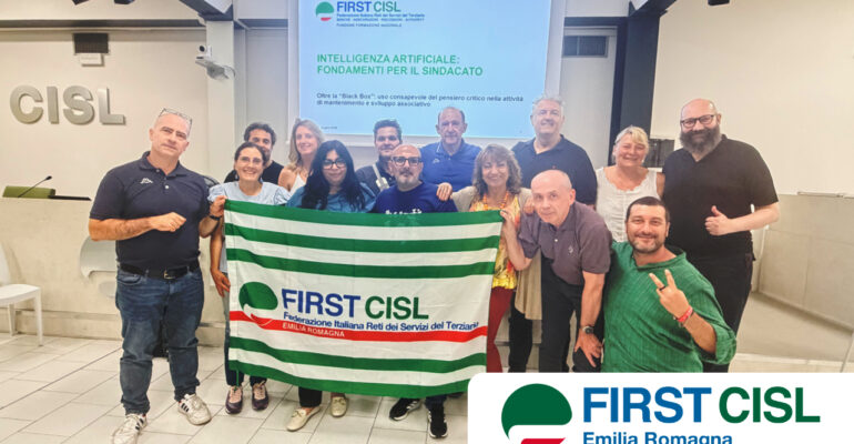 Il percorso formativo di First Cisl Emilia Romagna sulla consapevolezza dell’utilizzo dell’AI fa tappa nel territorio di First Cisl Ambofe