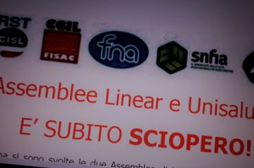 Gruppo Unipol: proclamata la prima mobilitazione