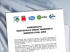 Protocollo smart working e rinnovo contratto nazionale Ania