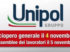 Gruppo Unipol, sciopero generale il 4 novembre!