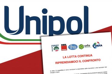 Gruppo Unipol. La lotta continua, riprendiamoci il confronto