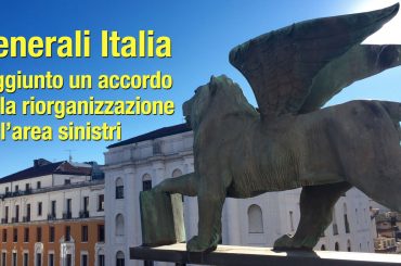 Generali Italia, raggiunto un accordo sulla riorganizzazione claims