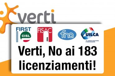 Verti, no ai 183 licenziamenti!