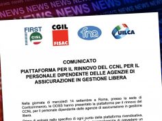 Anapa, incontro per il rinnovo del contratto nazionale delle agenzie di assicurazione in appalto