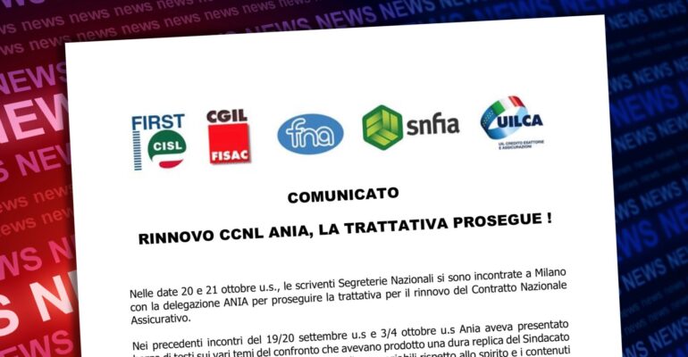 Rinnovo Ccnl Ania, la trattativa prosegue