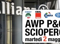 Martedì 2 maggio sciopero in AWP