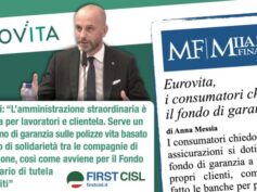 Eurovita, anche le associazioni dei consumatori, come First Cisl, chiedono il Fondo di garanzia