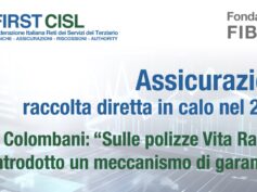 Rapporto Ania 2022, raccolta diretta in calo. Colombani: introdurre meccanismo di garanzie su polizze Vita Ramo I