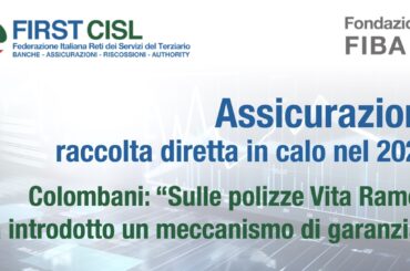 Rapporto Ania 2022, raccolta diretta in calo. Colombani: introdurre meccanismo di garanzie su polizze Vita Ramo I