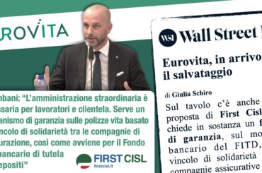 Eurovita, Wall Street Italia riprende la proposta di First Cisl per un fondo di garanzia