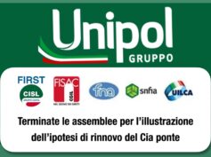 Gruppo Unipol, terminate le assemblee per l’illustrazione dell’ipotesi di rinnovo del Cia ponte