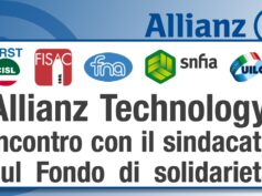 Allianz Technology, incontro con il sindacato sul Fondo di solidarietà