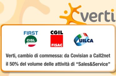 Verti, cambio di commessa: da Covisian a Call2net il 50% del volume delle attività di “Sales&Service”