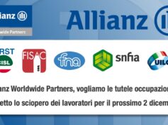 Allianz Worldwide Partners, vogliamo le tutele occupazionali! Indetto lo sciopero per il prossimo 2 dicembre