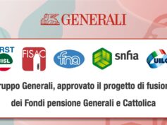 Gruppo Generali, approvato il progetto di fusione dei Fondi pensione Generali e Cattolica