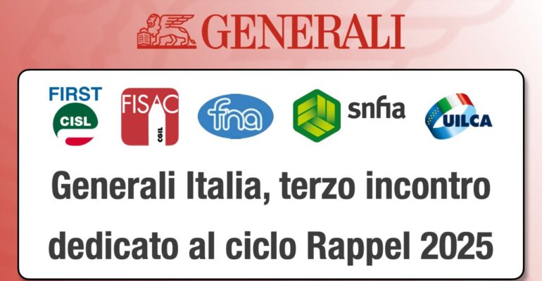 Generali Italia, terzo incontro per i produttori relativo al ciclo Rappel 2025