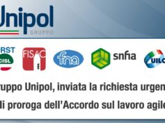 Gruppo Unipol, inviata la richiesta urgente di proroga dell’Accordo sul lavoro agile