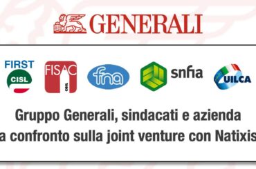 Gruppo Generali, sindacati e azienda a confronto sulla joint venture con Natixis
