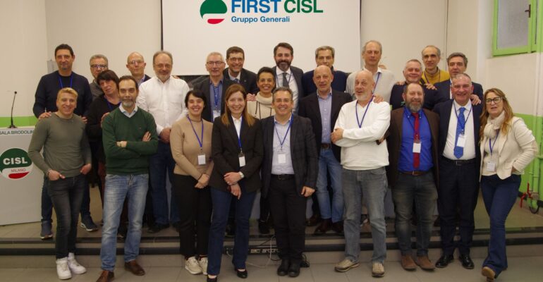 Il congresso di First Cisl Gruppo Generali conferma Simone Chiodo alla guida. Con lui Delù, Loreti, Marinucci e Ottombrini