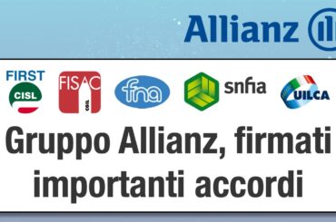Gruppo Allianz, firmati importanti accordi