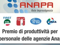 Premio di produttività per il personale delle agenzie ANAPA