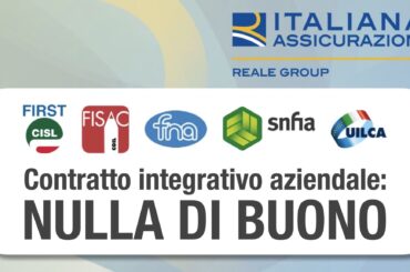 Italiana Assicurazioni, nulla di buono riguardo al Contratto integrativo aziendale